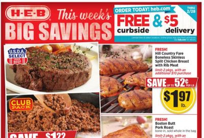 H-E-B (TX) Weekly Ad Flyer January 20 to January 26
