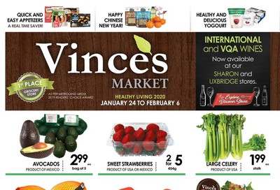 Vince's Market Flyer January 24 to February 6