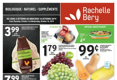 Rachelle Bery Grocery Flyer October 3 to 16