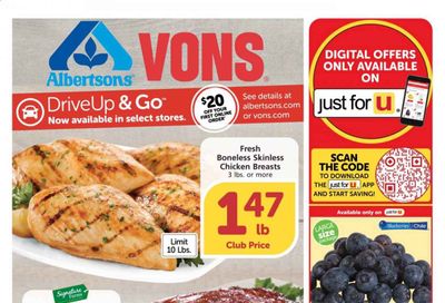 Vons (CA, NV) Weekly Ad Flyer January 20 to January 26