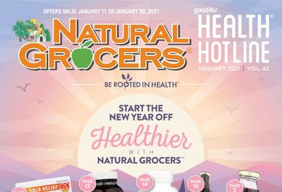 Natural Grocers Weekly Ad Flyer January 11 to January 30