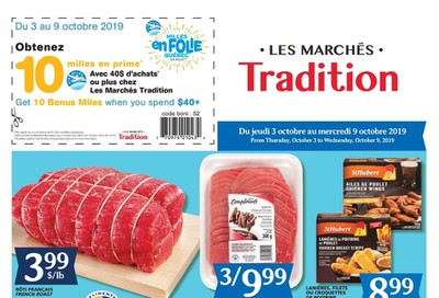 Marche Tradition (QC) Flyer October 3 to 9