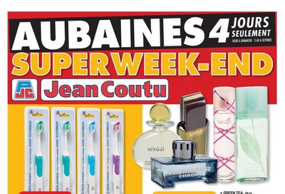 Jean Coutu (QC) Flyer October 3 to 9