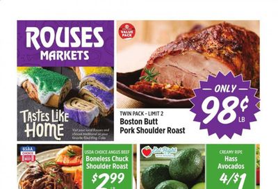Rouses Markets (AL, LA, MS) Weekly Ad Flyer January 20 to January 27