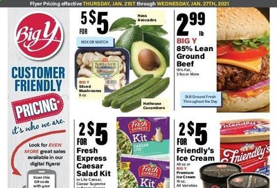 Big Y (CT) Weekly Ad Flyer January 21 to January 27