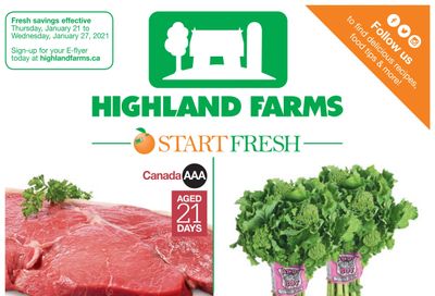 Highland Farms Flyer January 21 to 27