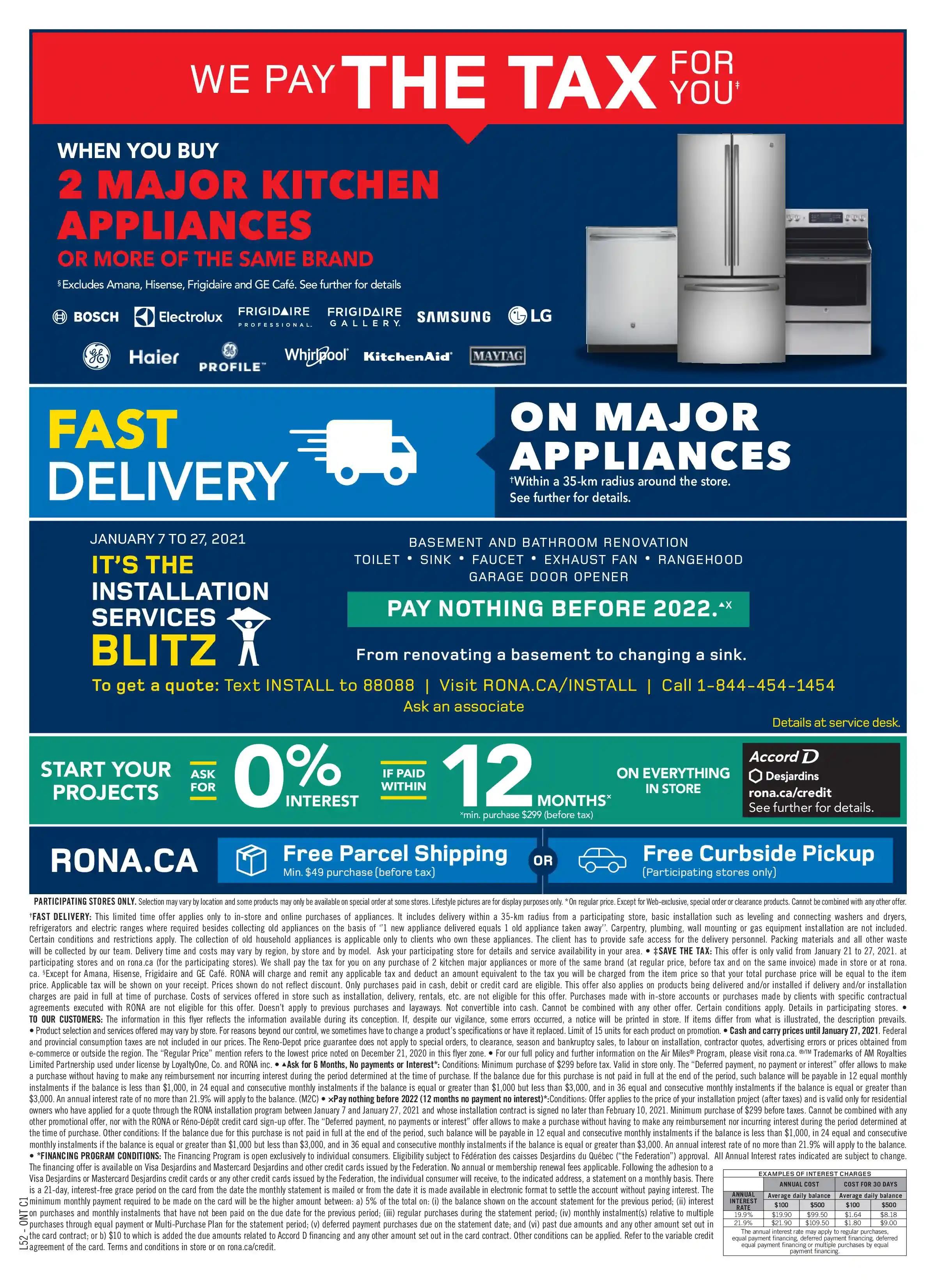 Rona (ON) Flyer January 21 to 27