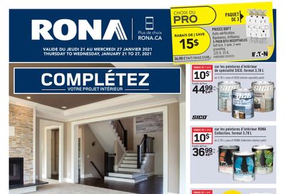 Rona (QC) Flyer January 21 to 27