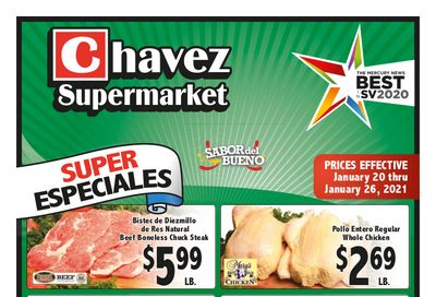 Chavez Weekly Ad Flyer January 20 to January 26, 2021