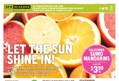 New Seasons Market (OR) Weekly Ad Flyer January 20 to January 26, 2021