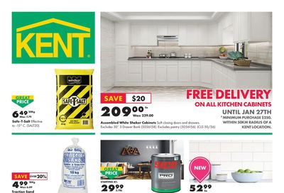 Kent Building Supplies Flyer January 21 to 27
