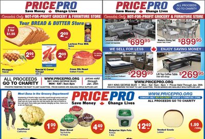 Price Pro Flyer January 20 to 26