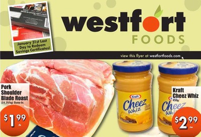 Westfort Foods Flyer January 24 to 30