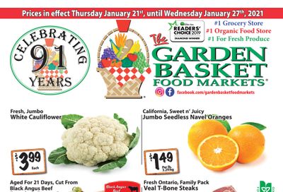 The Garden Basket Flyer January 21 to 27