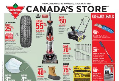 Canadian Tire (Atlantic) Flyer January 22 to 28