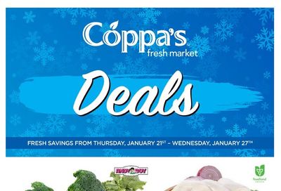 Coppa's Fresh Market Flyer January 21 to 27