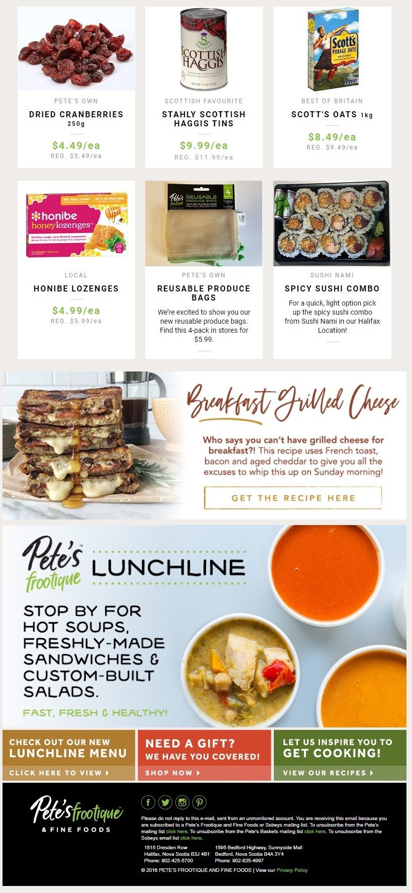Pete's Fine Foods Flyer January 21 to 27