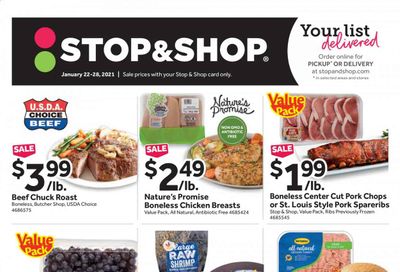 Stop & Shop (CT) Weekly Ad Flyer January 22 to January 28