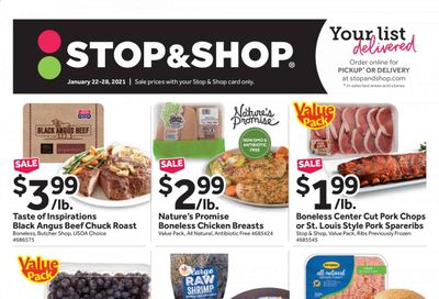 Stop & Shop (NJ) Weekly Ad Flyer January 22 to January 28