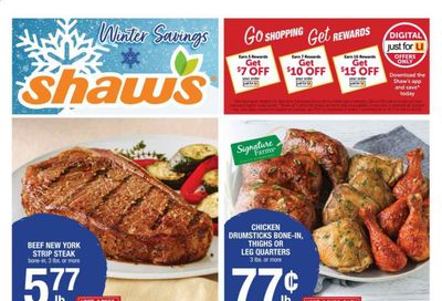 Shaw’s (MA, ME, NH, RI, VT) Weekly Ad Flyer January 22 to January 28