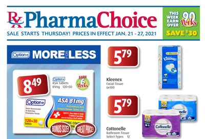 PharmaChoice (BC, AB, SK & MB) Flyer January 21 to 27