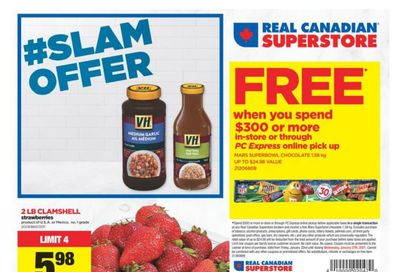 Real Canadian Superstore (West) Flyer January 22 to 27