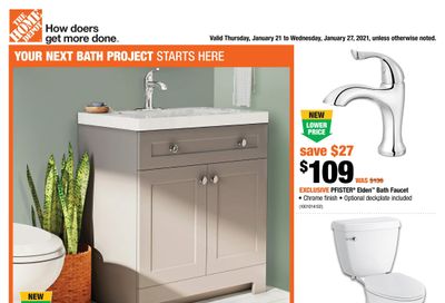 Home Depot (ON) Flyer January 21 to 27