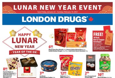 London Drugs Lunar New Year Event Flyer January 22 to February 14