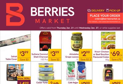 Berries Market Flyer January 21 to 27