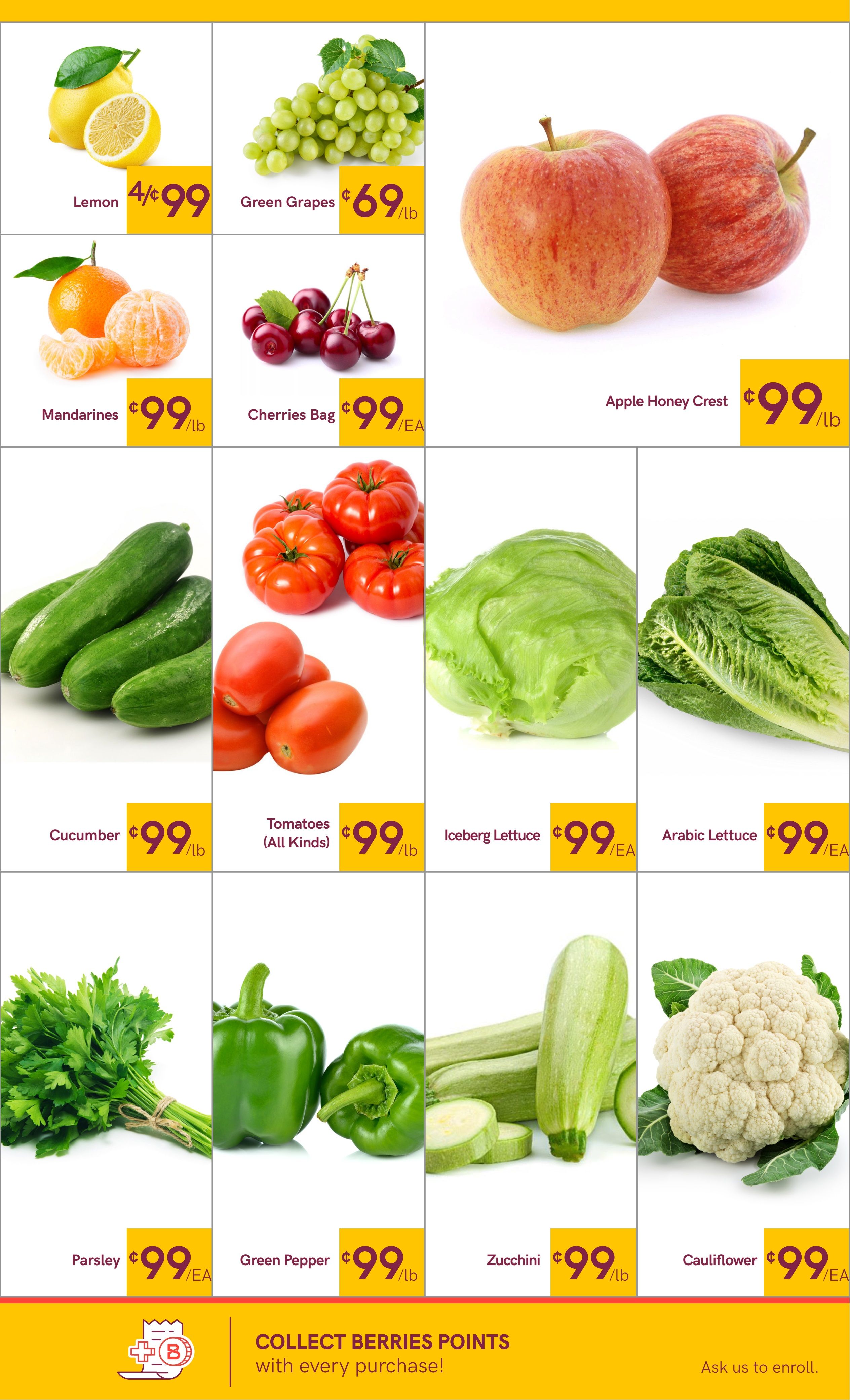 Berries Market Flyer January 21 to 27