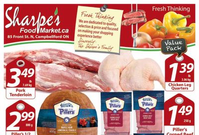 Sharpe's Food Market Flyer January 21 to 27