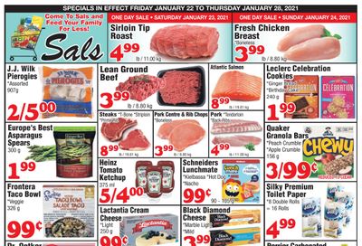 Sal's Grocery Flyer January 22 to 28