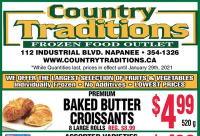 Country Traditions Flyer January 21 to 29