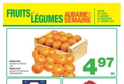 Wholesale Club (QC) Produce Deal of the Week Flyer January 21 to 27