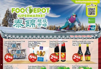 Food Depot Supermarket Flyer January 22 to 28