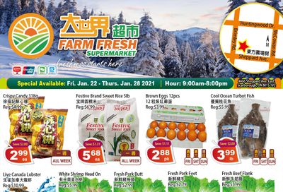 Farm Fresh Supermarket Flyer January 22 to 28