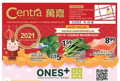 Centra Foods (Aurora) Flyer January 22 to 28