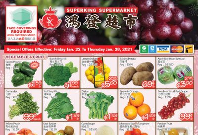 Superking Supermarket (North York) Flyer January 22 to 28