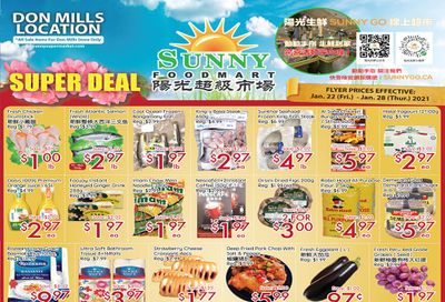 Sunny Foodmart (Don Mills) Flyer January 22 to 28