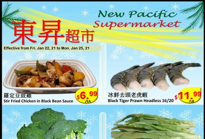 New Pacific Supermarket Flyer January 22 to 25