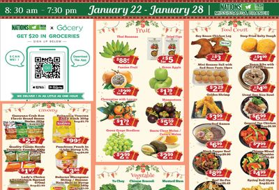 Nations Fresh Foods (Mississauga) Flyer January 22 to 28