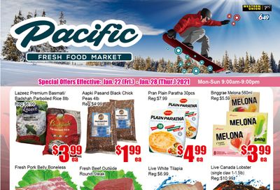 Pacific Fresh Food Market (Pickering) Flyer January 22 to 28