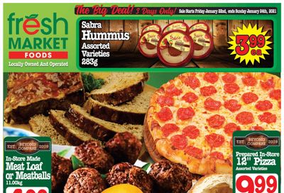 Fresh Market Foods Flyer January 22 to 28