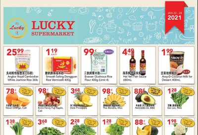 Lucky Supermarket (Calgary) Flyer January 22 to 28