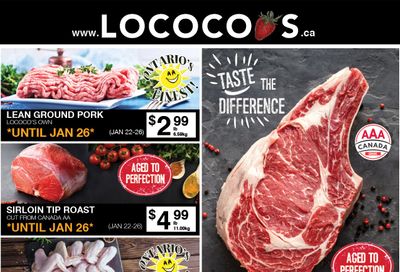 Lococo's Flyer January 22 to 26