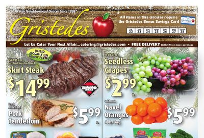 Gristedes Weekly Ad Flyer January 22 to January 28, 2021