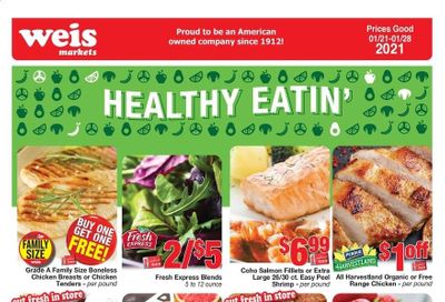 Weis Weekly Ad Flyer January 21 to January 28