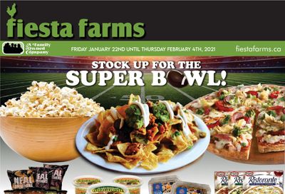 Fiesta Farms Flyer January 22 to February 4