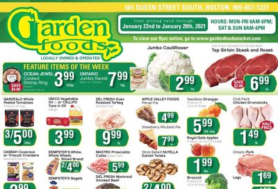 Garden Foods Flyer January 22 to 28