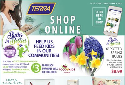 Terra Greenhouses Flyer January 22 to February 4